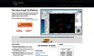 Gephi.org thumbnail