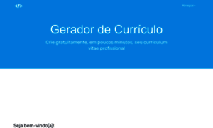 Geradordecurriculo.com.br thumbnail