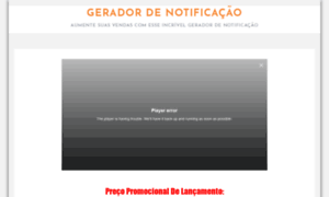 Geradordenotificacao.ipromocenter.net thumbnail