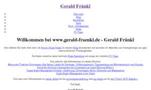 Gerald-fraenkl.de thumbnail