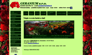 Geranium.sk thumbnail