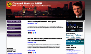 Gerardbattenmep.co.uk thumbnail