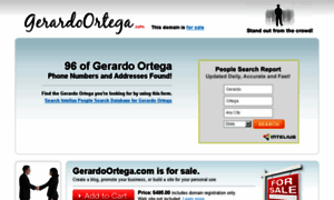 Gerardoortega.com thumbnail