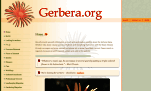 Gerbera.org thumbnail