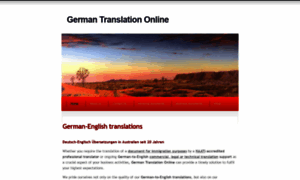 German-translation.com.au thumbnail