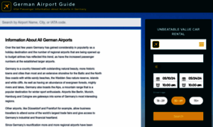 Germanairportguide.com thumbnail