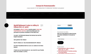 Germanforneutestamentler.com thumbnail