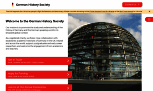 Germanhistorysociety.org thumbnail
