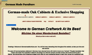 Germanmadefurniture.com thumbnail