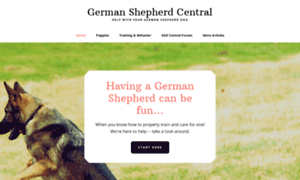 Germanshepherdcentral.net thumbnail