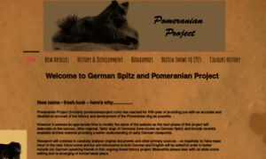 Germanspitzandpomeranianproject.org thumbnail