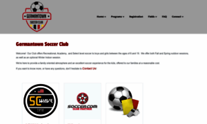 Germantownsoccer.org thumbnail