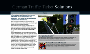 Germantrafficticket.com thumbnail