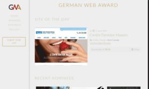 Germanwebaward.de thumbnail