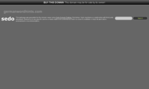 Germanwordhints.com thumbnail
