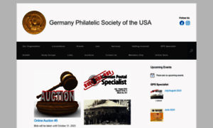 Germanyphilatelicsocietyusa.org thumbnail