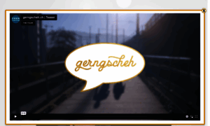 Gerngscheh.ch thumbnail