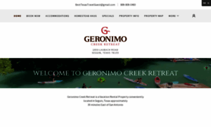Geronimocreekretreat.com thumbnail