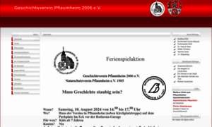 Geschichtsverein-pflaumheim.de thumbnail