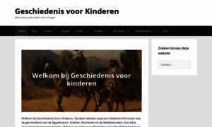 Geschiedenisvoorkinderen.nl thumbnail