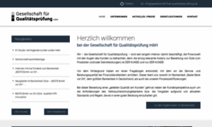 Gesellschaft-fuer-qualitaetspruefung.de thumbnail