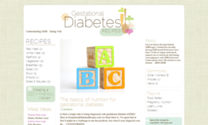 Gestationaldiabetesrecipes.com thumbnail