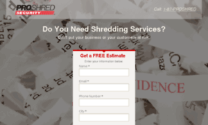 Get-a-free-quote.proshred.com thumbnail