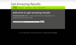 Get-amazing-results.com thumbnail