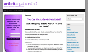 Get-arthritis-pain-relief.com thumbnail