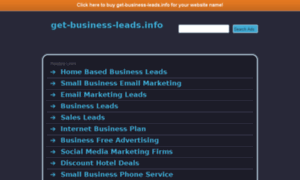 Get-business-leads.info thumbnail