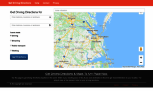 Get-drivingdirections.com thumbnail