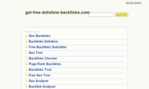 Get-free-dofollow-backlinks.com thumbnail