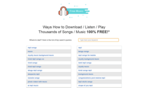 Get-free-music.com thumbnail