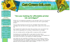 Get-green-ink.com thumbnail