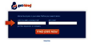 Get-hired.net thumbnail