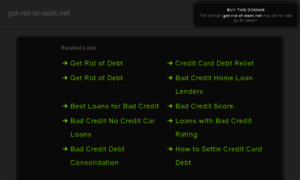 Get-rid-of-debt.net thumbnail