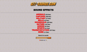 Get-sounds.com thumbnail