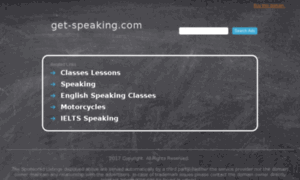Get-speaking.com thumbnail