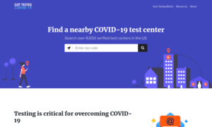 Get-tested-covid19.org thumbnail