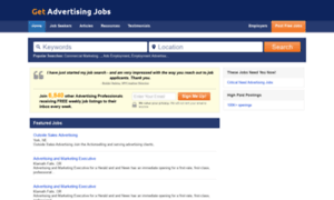 Getadvertisingjobs.com thumbnail