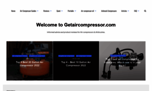 Getaircompressor.com thumbnail