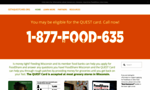 Getaquestcard.org thumbnail