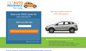 Getautoinsuranceforless.com thumbnail