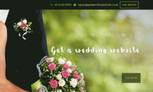 Getaweddingwebsite.co.za thumbnail