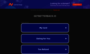 Getbetterback.io thumbnail