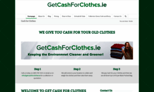 Getcashforclothes.ie thumbnail