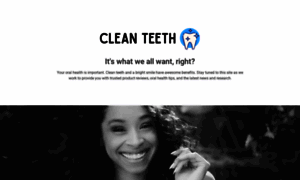 Getcleanteeth.com thumbnail