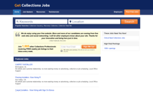 Getcollectionsjobs.com thumbnail