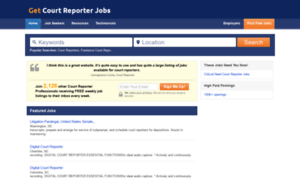 Getcourtreporterjobs.com thumbnail