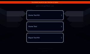 Getcovidrapidtest.com thumbnail